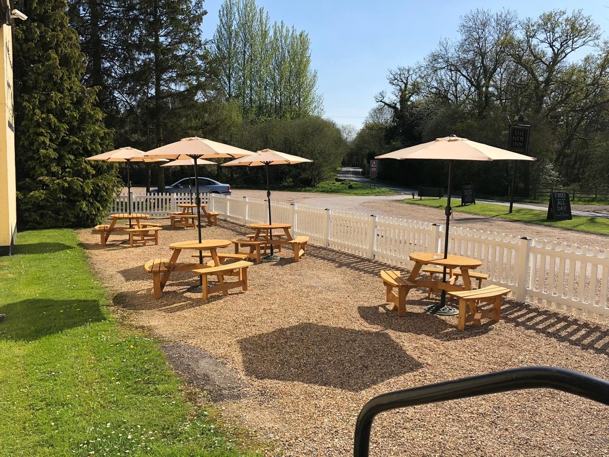 The New Inn Heckfield Dış mekan fotoğraf